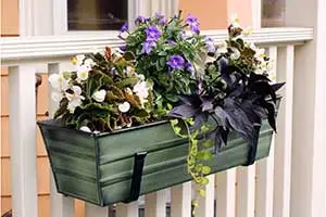 metal planter