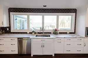 Large kitchen window