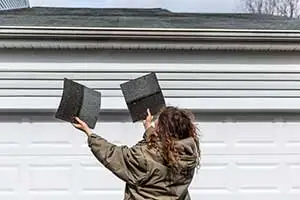 missing shingles