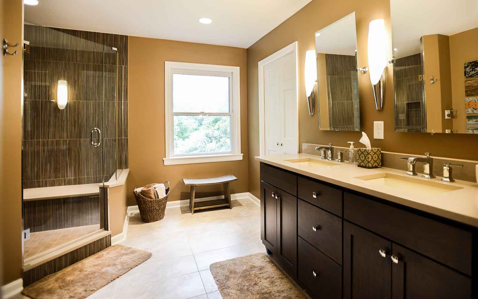 Featured Project Master And Hall Bathroom Remodel In Cockeysville, MD