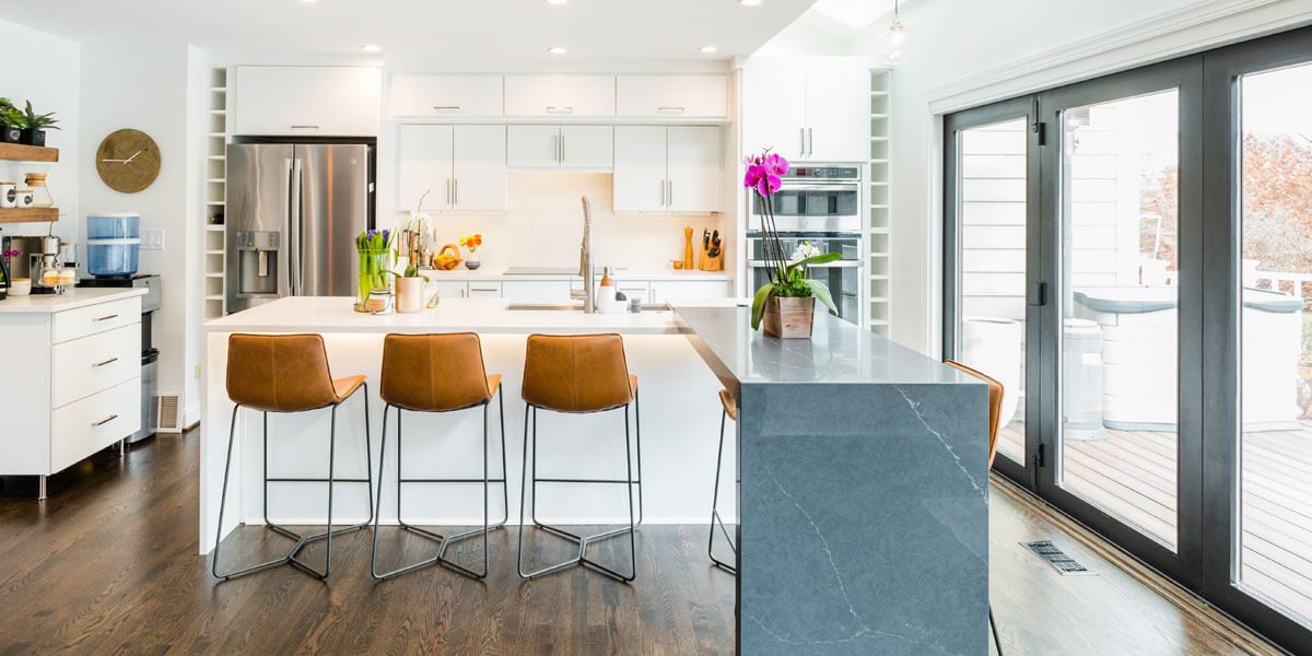 Bright Modern Annapolis Kitchen Remodel