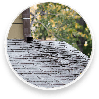 moisture on roof