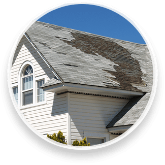 damaged roof