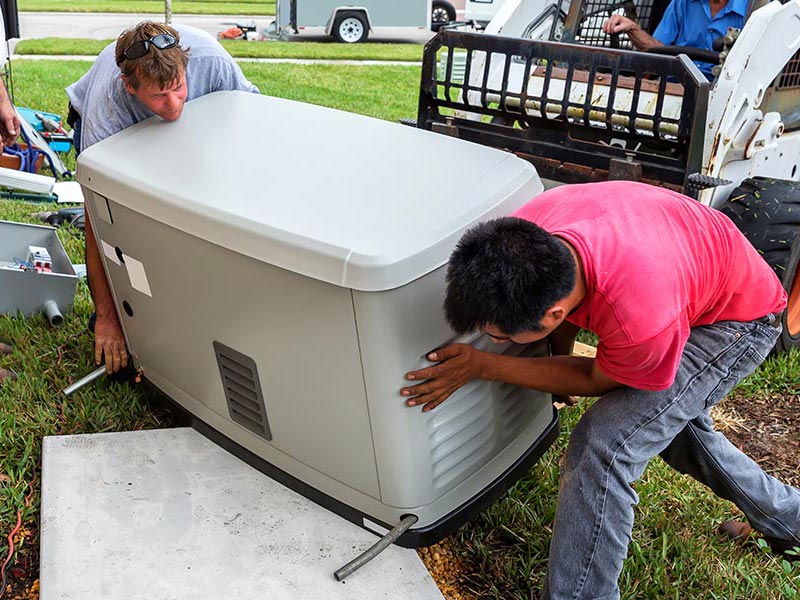 home generator install