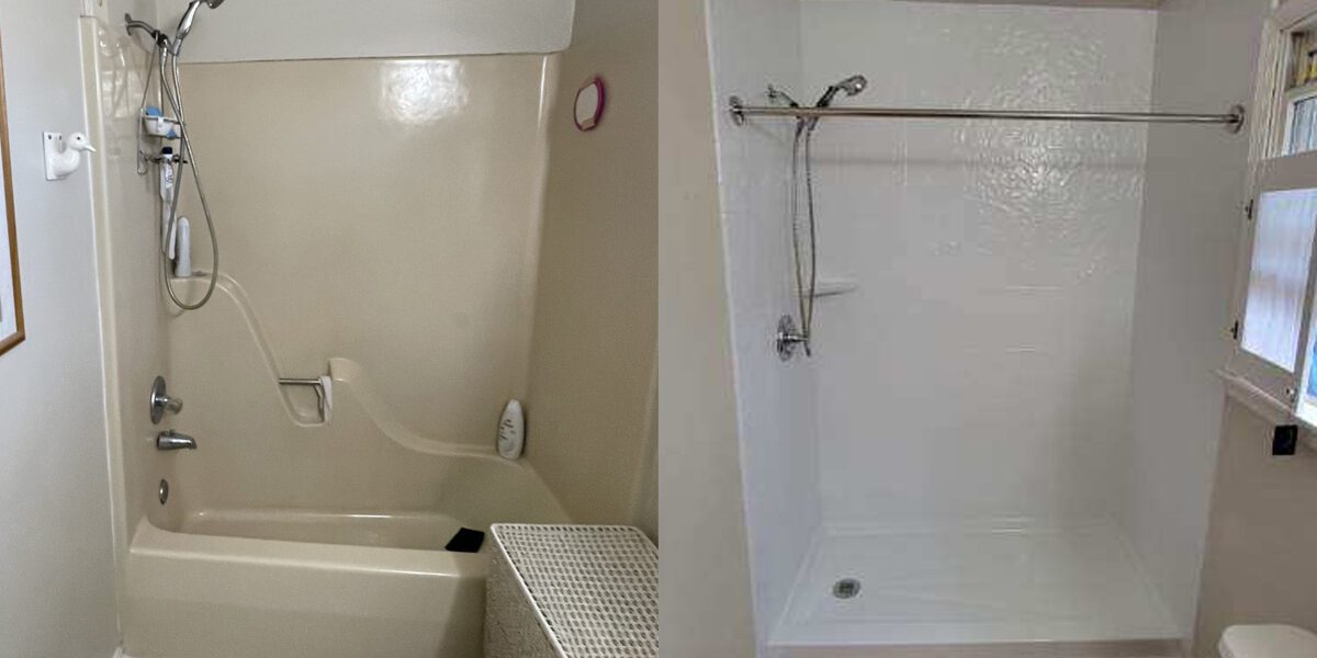 tub to shower conversion